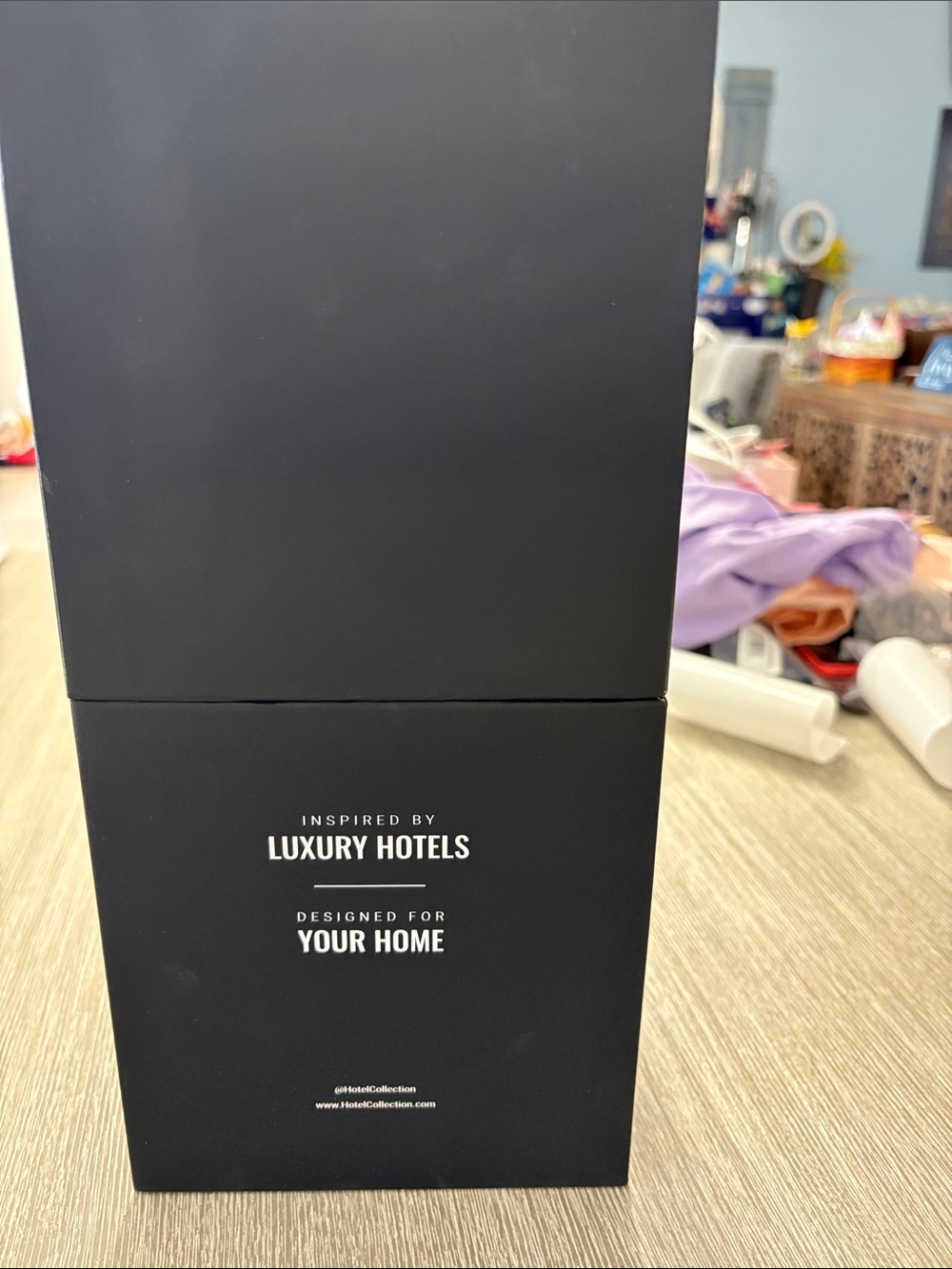 Hotel Collection Black Reed Diffuser Box - Picture 6 of 6